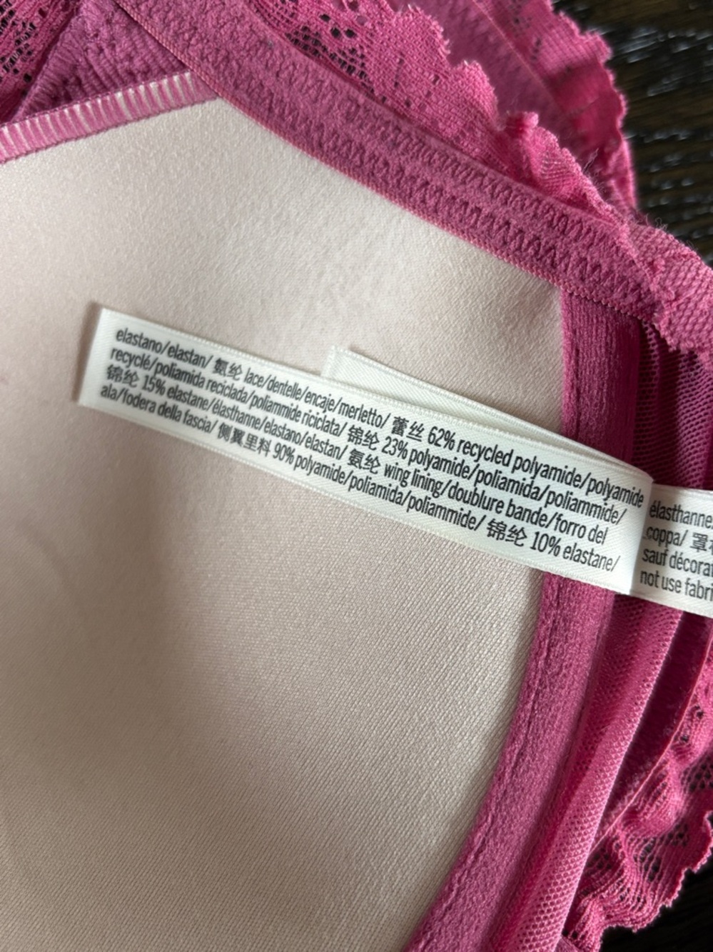 Victoria’s Secret PINK lightly lined lace bra - Picture 8 of 11